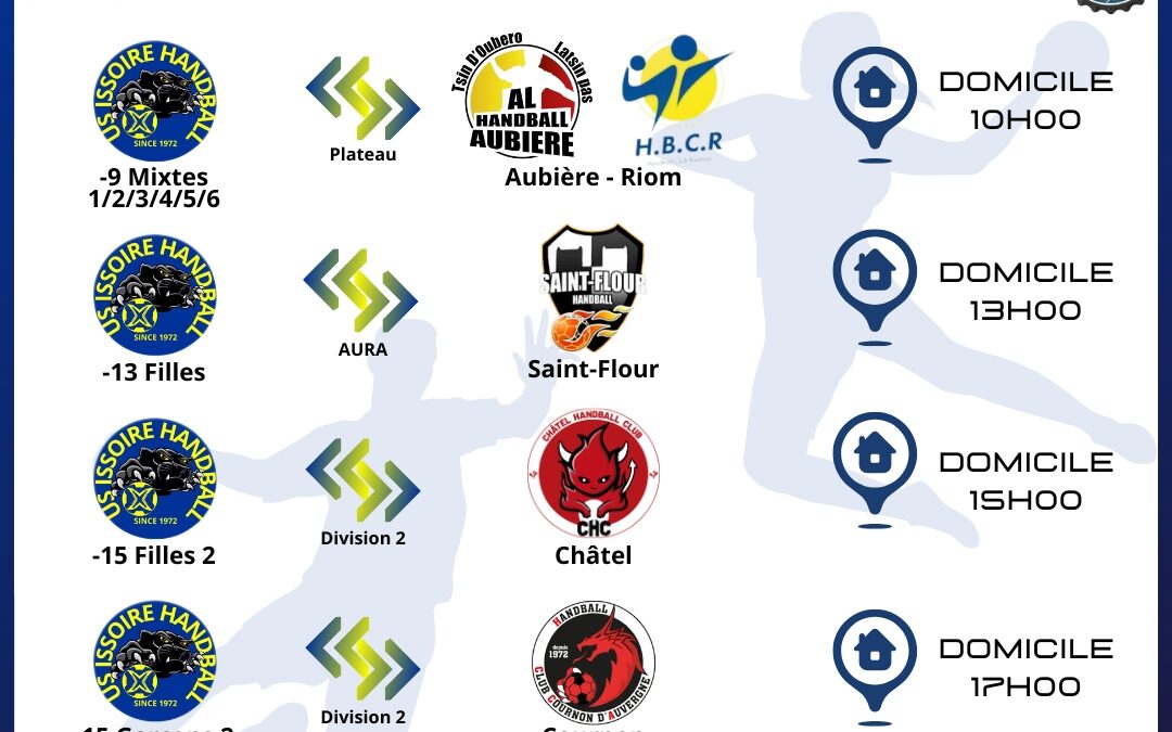 Matchs Week-End 15/02